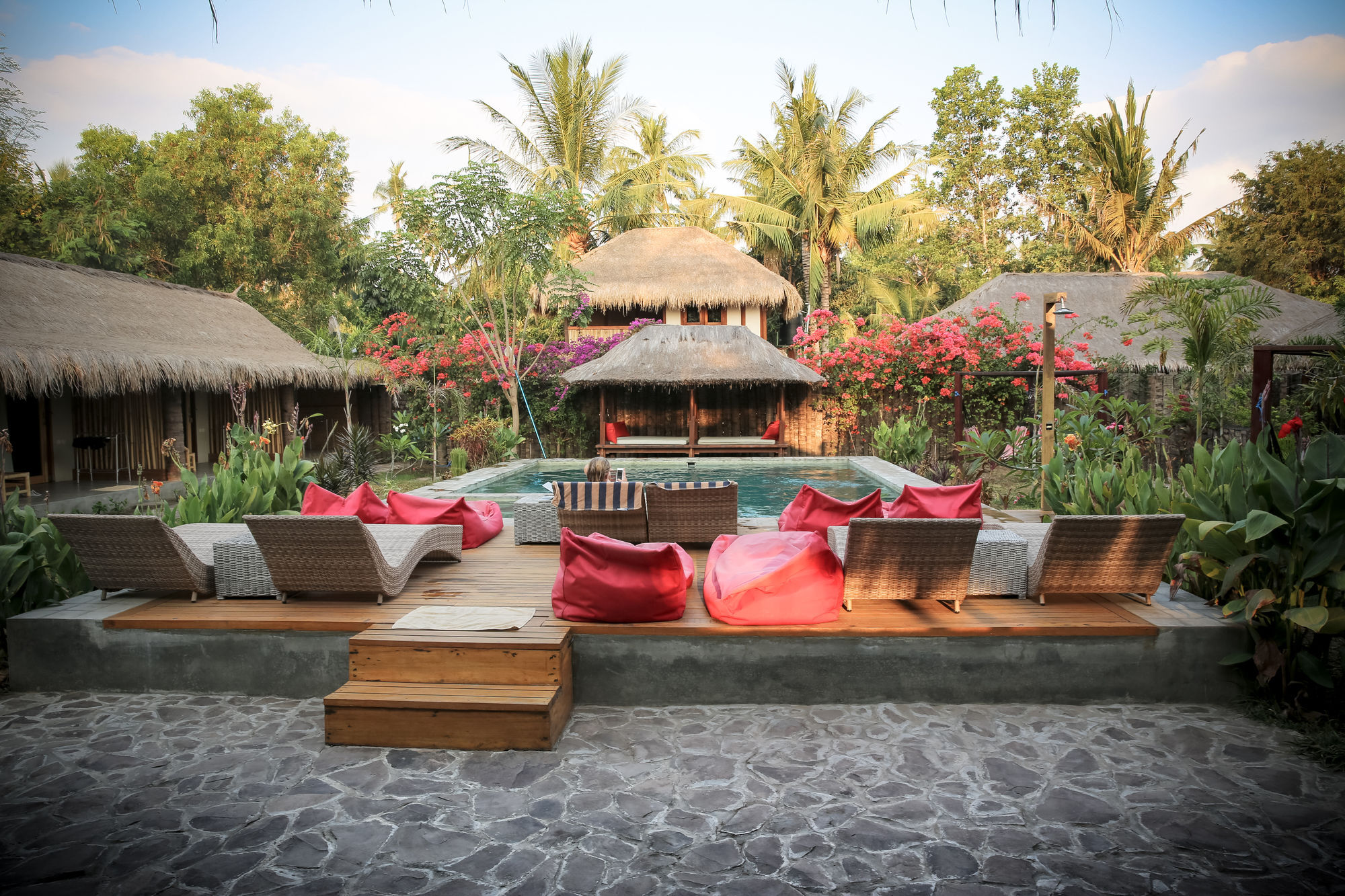 3W Cottages And Villas Gili Air Exterior photo